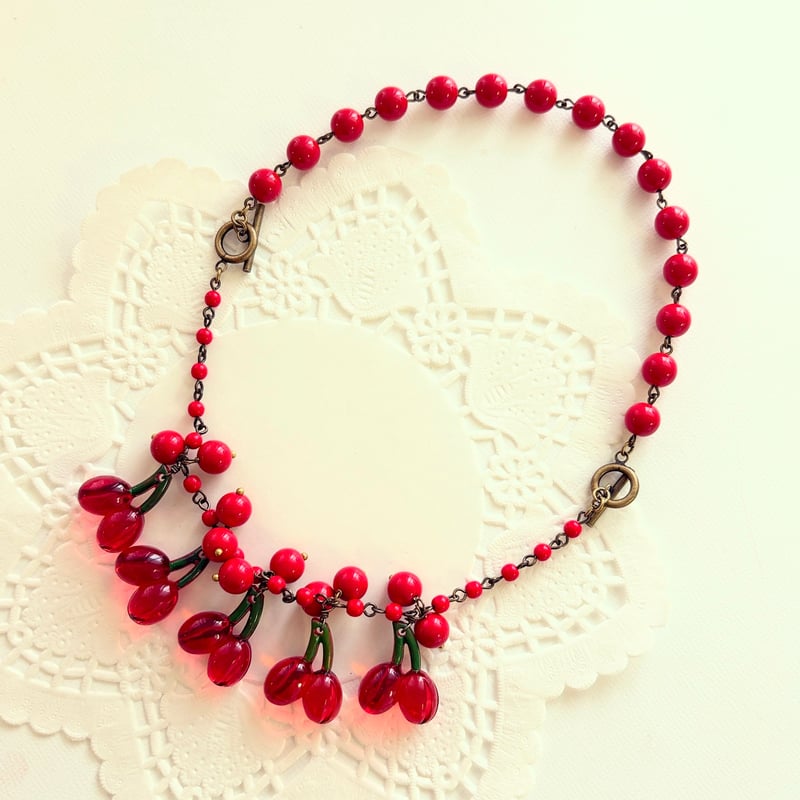 BRACELET〗ブレスレットセット チェリー | Kanami bijoux