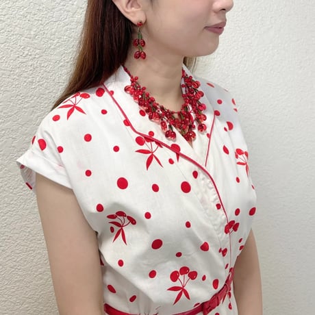 〖NECKLACE〗ボンボンチェリーネックレス