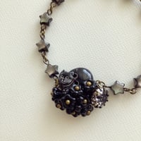 〖BRACELET〗くろねこさんのおほしさまブレスレット