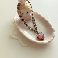 〖BRACELET〗ヴィンテージオパーレッセントハートブレスレット