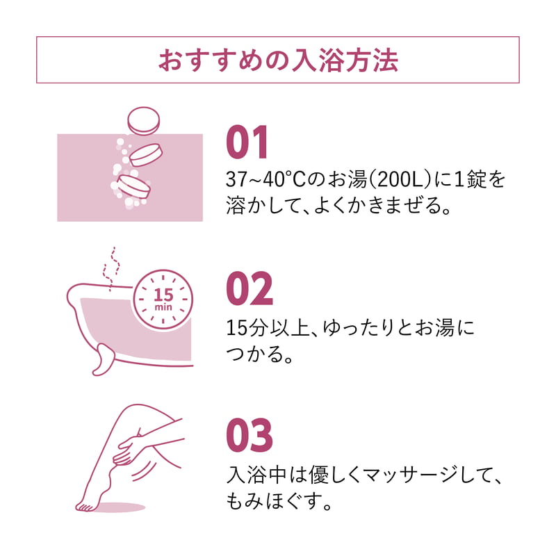 AromaFrance] クレイ&ソルト バスタブレット（10個入） | QuantoBasta