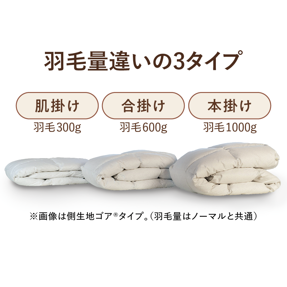 ゴア® 羽毛布団 | QuantoBasta