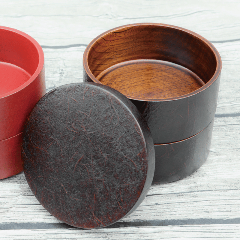 漆塗りのくり抜き弁当箱 | QuantoBasta