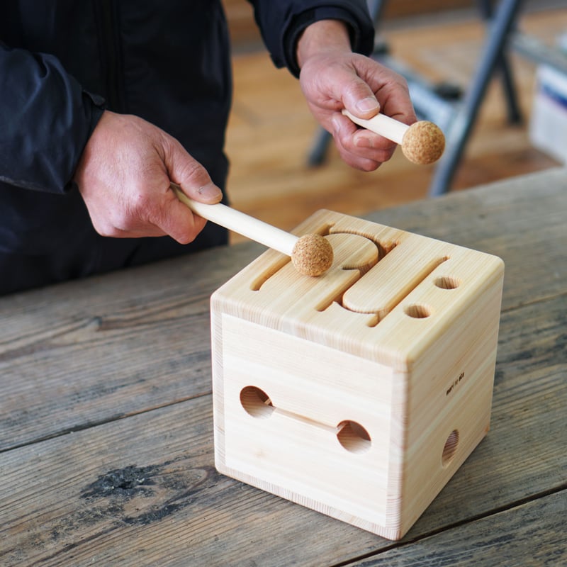 カタン　mori no oto kan pon pon 木製楽器 Amazon | mori no oto カンポンポン | ドラム・打楽器 | おもちゃ