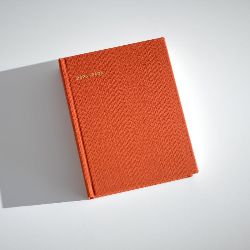 10年メモ（2025年版）ビターオレンジ ※限定色 | nu