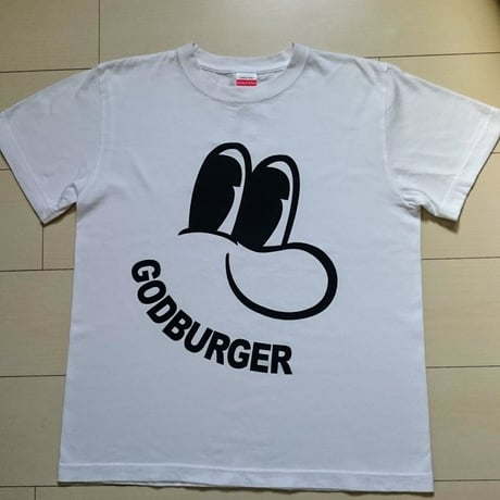 【在庫限り】ホワイト前面プリントTシャツ