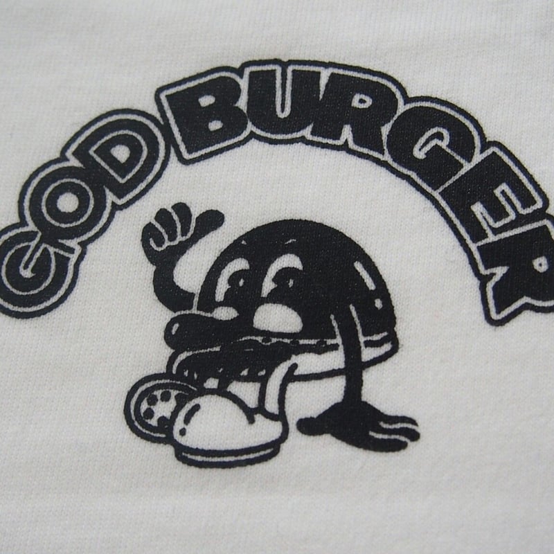 ホワイト☆定番☆前面プリントTシャツ | G-Burger byゴッドバーガー