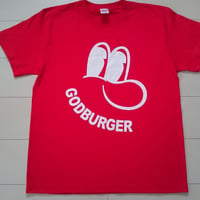 【在庫限り】ハイレッド前面プリントTシャツ