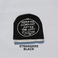STRANGERS KNIT CAP / BLACK