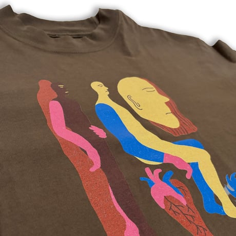 REBORN TEE / BROWN