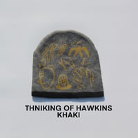 THINKING OF HAWKINS KNIT CAP / KHAKI