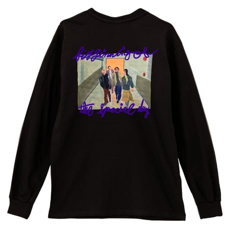 THE_SHINING_MOM&SPECIALDAY_Long Sleeve Tee / BLACK