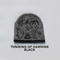 THINKING OF HAWKINS KNIT CAP / BLACK