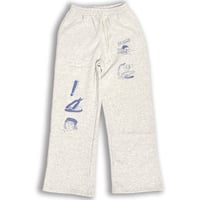 CAT&DOG BRUSHED LINING SWEAT PANTS