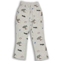 CAT&DOG WAFFLE PANTS / GRAY