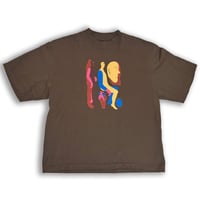 REBORN TEE / BROWN