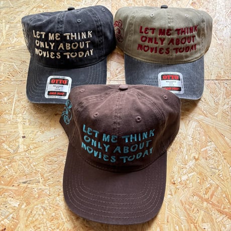 MOVIE DAD CAP / KHAKI&BLACK