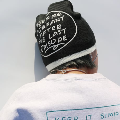 STRANGERS KNIT CAP / BLACK