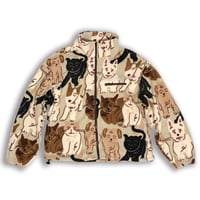 CAT&DOG FLEECE JACKET