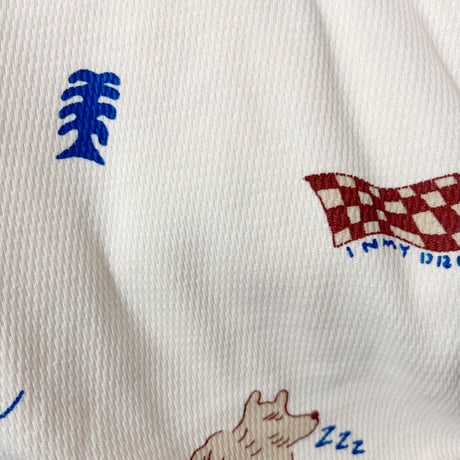 CAT&DOG WAFFLE TOPS / GRAY