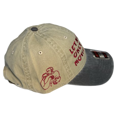 MOVIE DAD CAP / KHAKI&BLACK