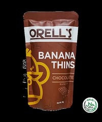 ORELL'S（オレルス）バナナチップス チョコレート味 30g