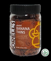 ORELL'S（オレルス）バナナチップス チョコレート味 100g