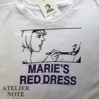 アトリエノート東京 Tシャツ「筆洗い」白 / ATELIER NOTE TOKYO 2023 "brush wash"