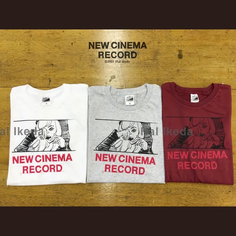 New Cinema Record T-shirts 2021◎ニューシネマレコード Tシャツ・Chloé・エンジM