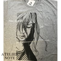 カフェ・アヌーシュカ Tシャツ・グレー / Cafe Anouchka 2023 "Café Anouchka"