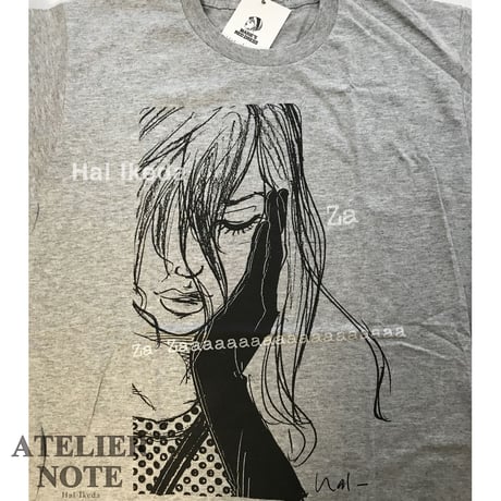 カフェ・アヌーシュカ Tシャツ・グレー / Cafe Anouchka 2023 "Café Anouchka"