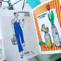 NEW CINEMA COFFEE Flowers ZINE・リソグラフ・ドローイング集