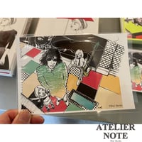 アトリエノート東京 / 大判ステッカー＆ポストカードset / ATELIER NOTE TOKYO 2023 "syd"