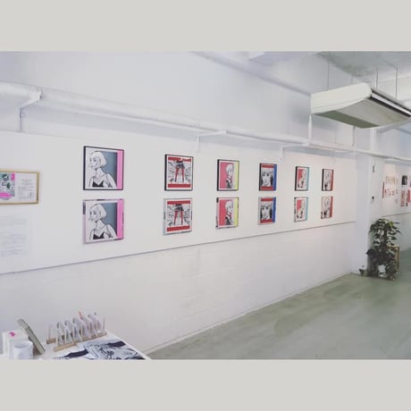 NEW CINEMA COFFEE Flowers ZINE・リソグラフ・ドローイング集