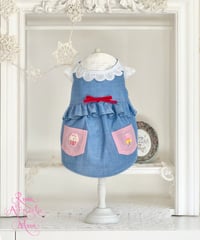 【Jeanie Love 】Ribbon Sweets Dress （リボンスイーツドレス）ブルー　XS/Sサイズ