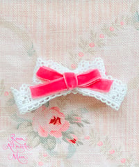 【 AngelicMoon Chambre】『Mariniere bebe（マリニエールべべ）』 バレッタ