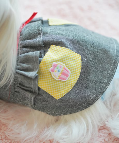【Jeanie Love 】Ribbon Sweets Dress （リボンスイーツドレス）グレー　XS/Sサイズ