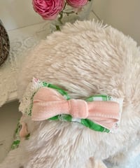 【Vichy】Robe Vichy Verte（ローブヴィシヴェール） ヘアバレッタ