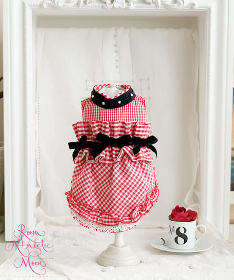 【Vichy】Vichy Rouge Dress （ヴィシルージュドレス）XSサイズ