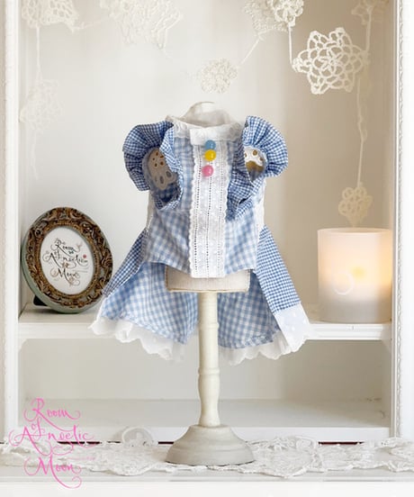 【Vichy】Soda float Drop Dress（ソーダフロートドロップドレス）XS/S/M