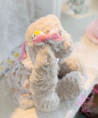 【Chambre】Mon Poussin Barrette Blanc（モン プサン バレッタ　ブラン）