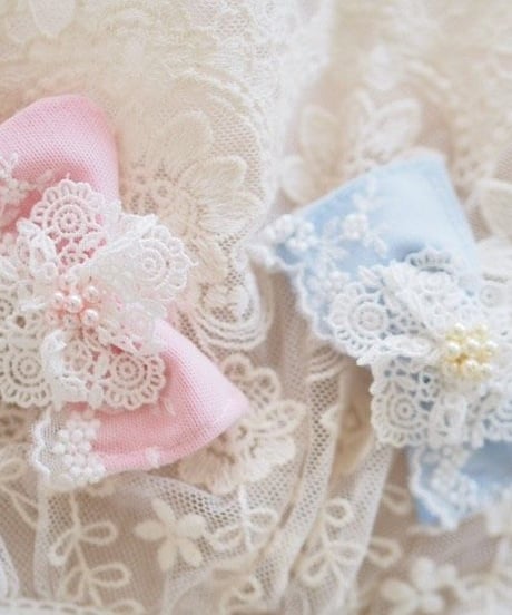 【 Picnic of Marie Antoinette】 マリーアントワネットのピクニックシリーズ Robe en jean（ローブアンジーン）バレッタ