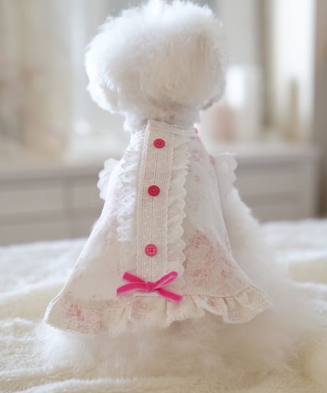 ☆Sサイズのみ☆【Botanical Love】Powder  Pink  Rosie Dress（パウダーピンクロージードレス）