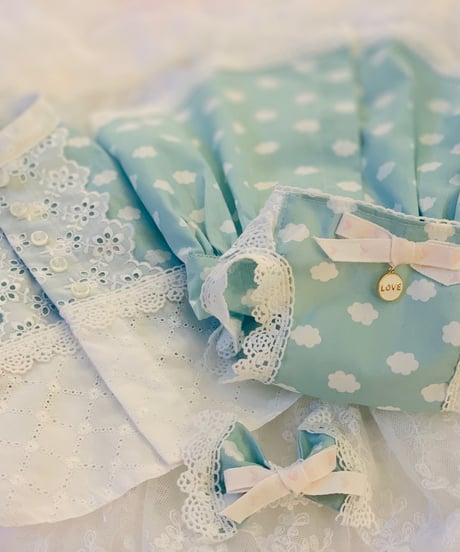 ※ラスト1枚※【 AngelicMoon Chambre】Lovely Cloudy Boys（ラブリークラウディボーイズ）　XS サイズ