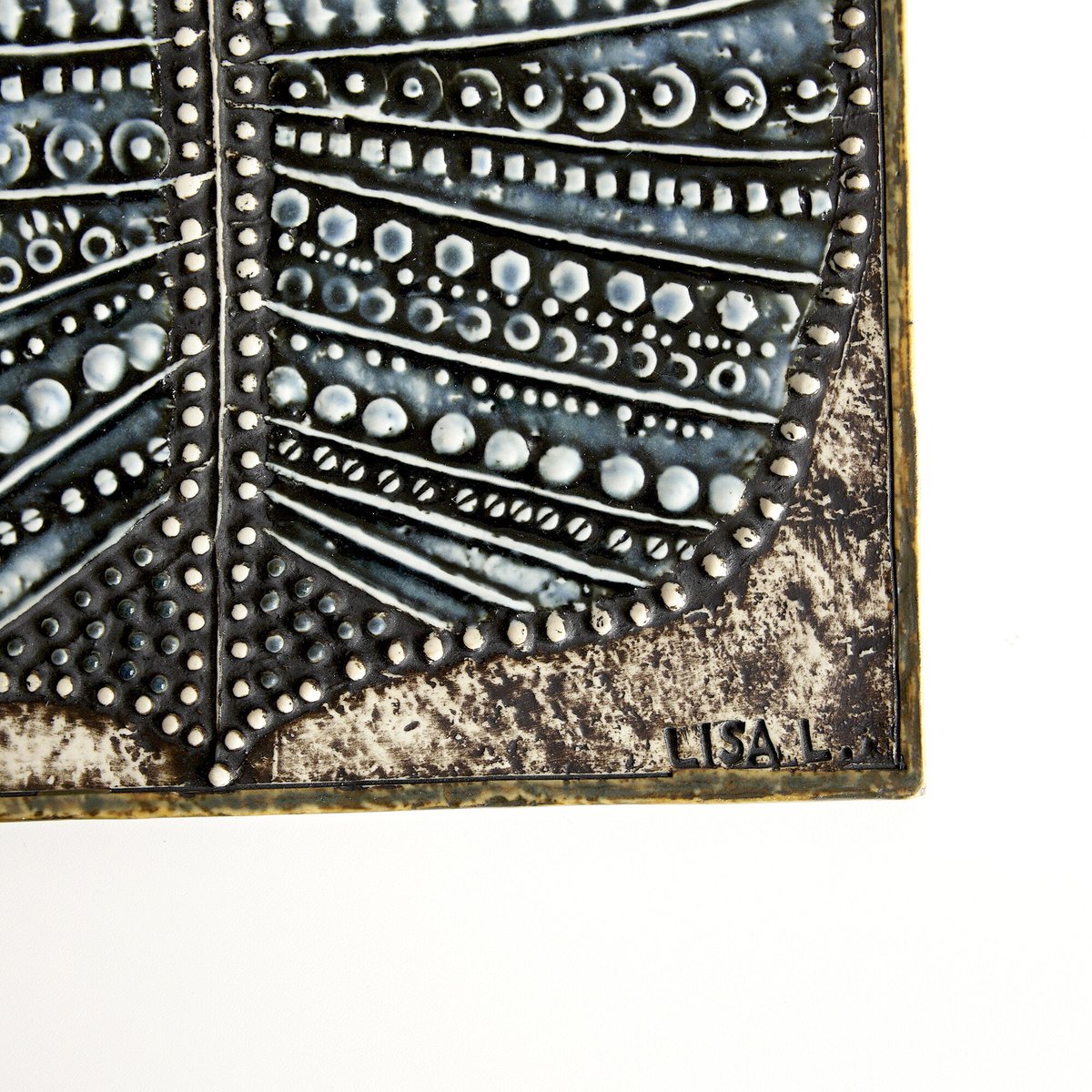 Lisa Larson UNIK BLAD/リサラーソン UNIK陶板 『リーフ・葉 Lisa Larson UNIK BLAD/リサラーソン UNIK陶板 『リーフ・葉