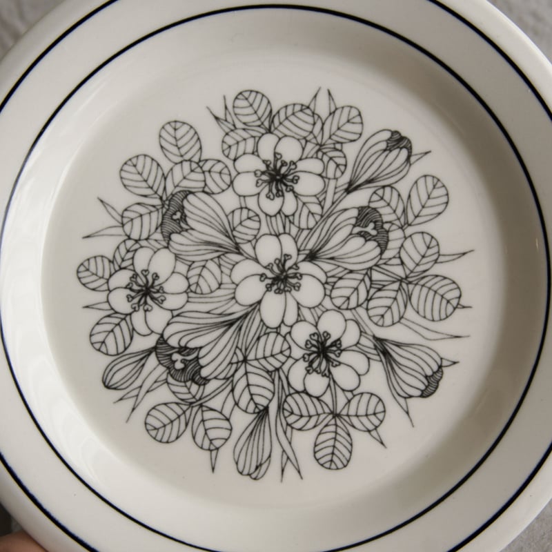 ARABIA Krokus/アラビア クロッカス ケーキプレート17cm | ZUGVÖGEL