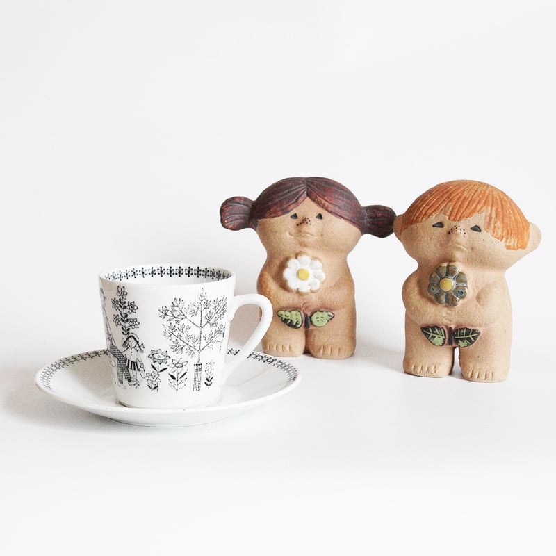 ARABIA/Emilia (アラビア/エミリア）コーヒーカップソーサー