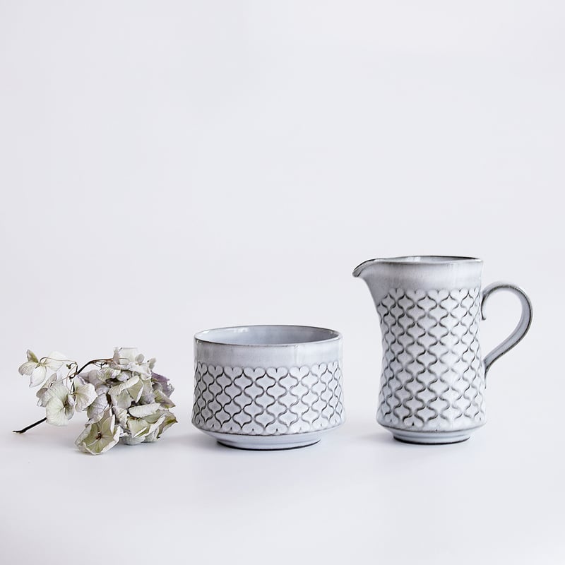 Quistgaard クイストゴー コーディアル シュガーボウル&クリーマー