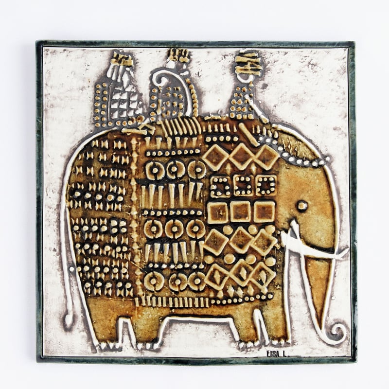 GUSTAVSBERG/Lisa Larson/UNIK Elefant グスタフスベリ・リサ GUSTAVSBERG/Lisa Larson/UNIK Elefant グスタフスベリ・リサ