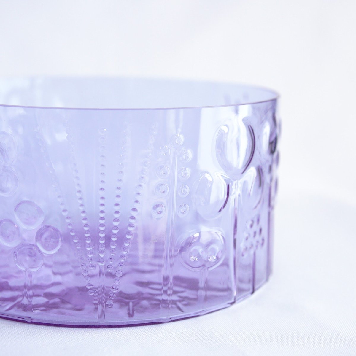 nuutajarvi / FLORA（ ヌータヤルヴィ/フローラ） ボウル 19cm アメジ